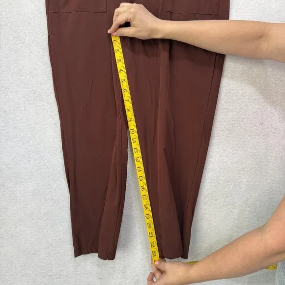 Nike Dri-FIT Pants Womens Large Brown CU4603-273 Lightweight Jogger Athletic - Picture 7 of 13